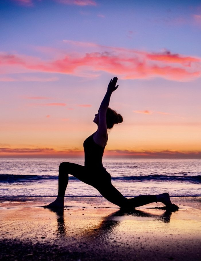 Yoga by the sea